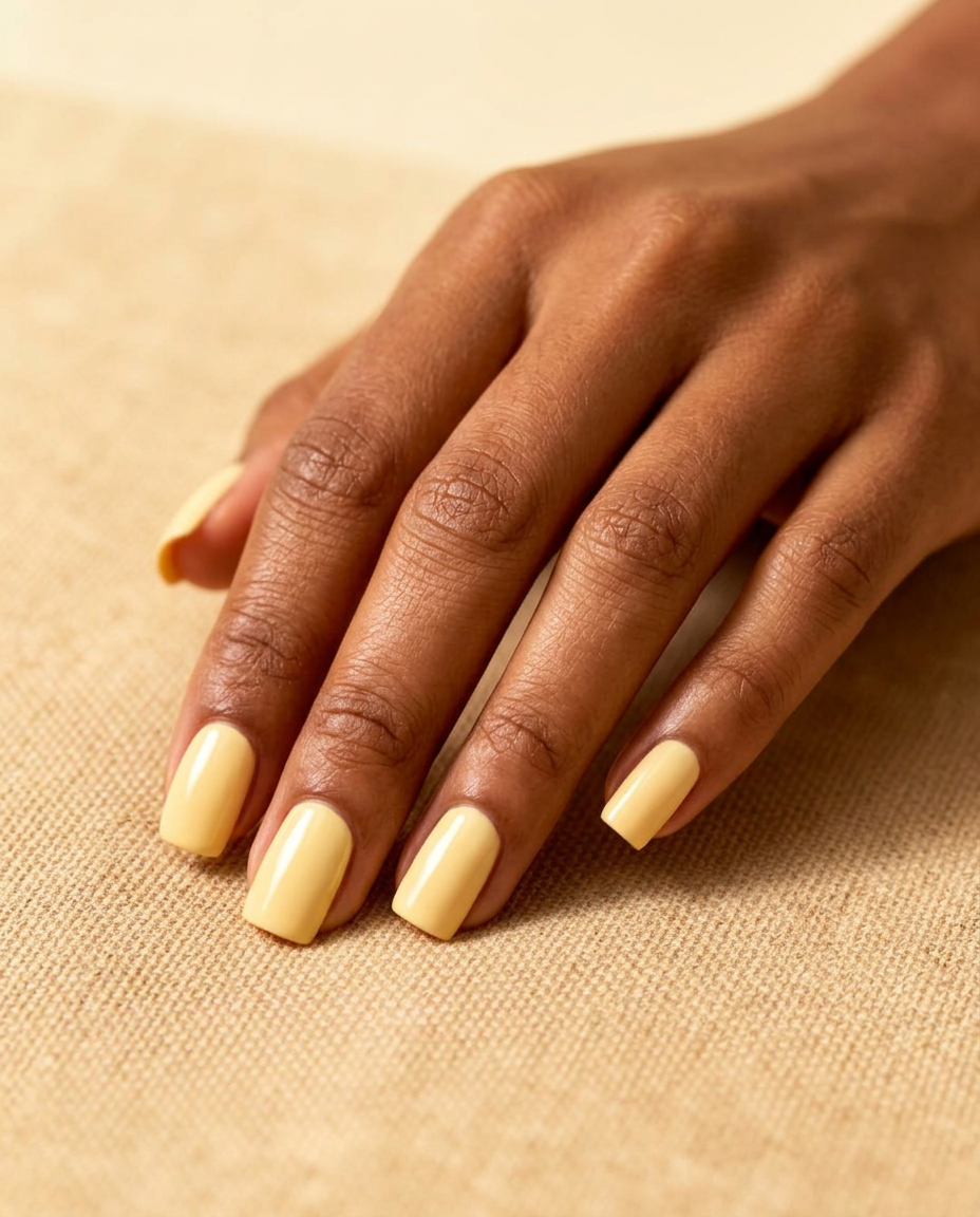 Luxury chrome manicure preview