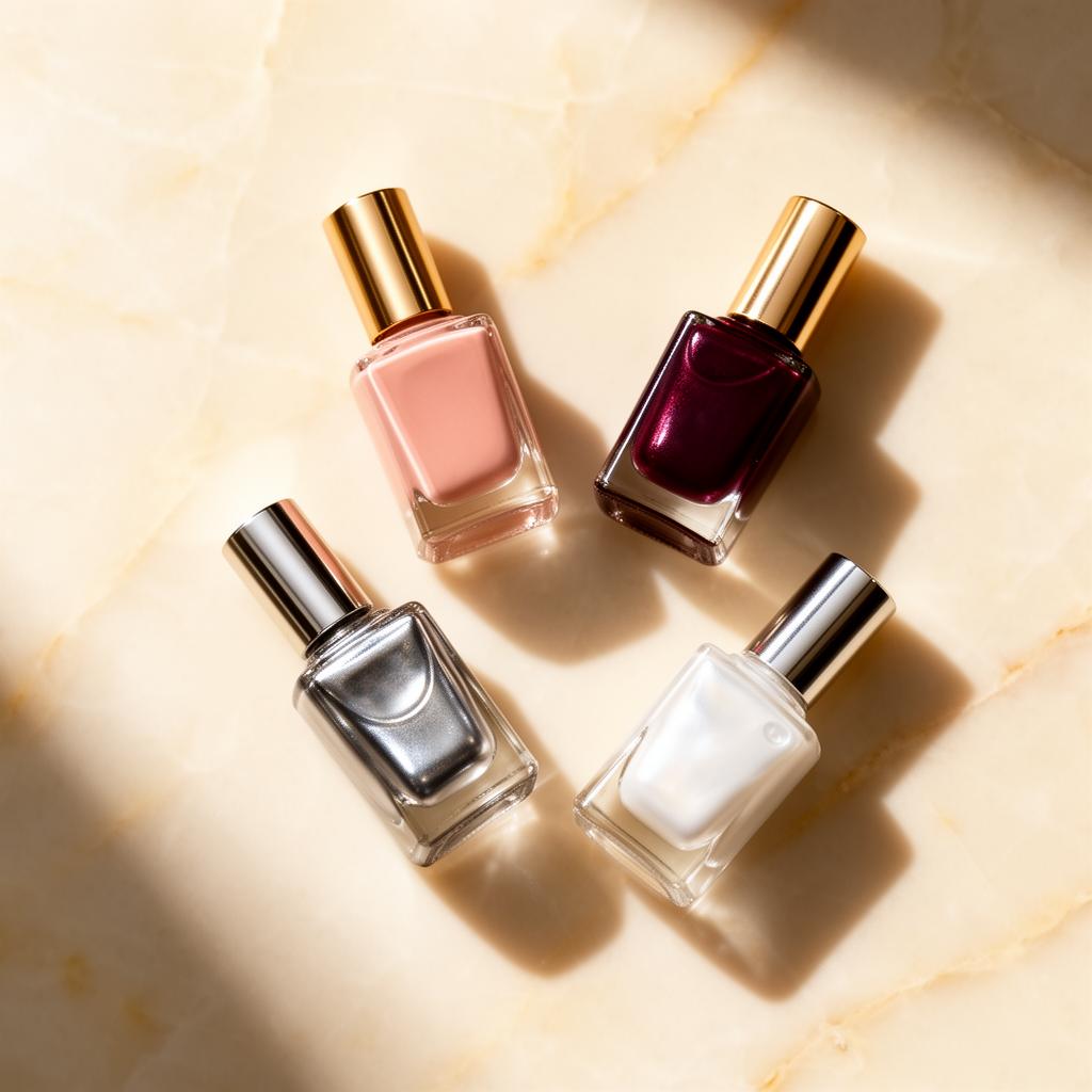 Polish flat lay